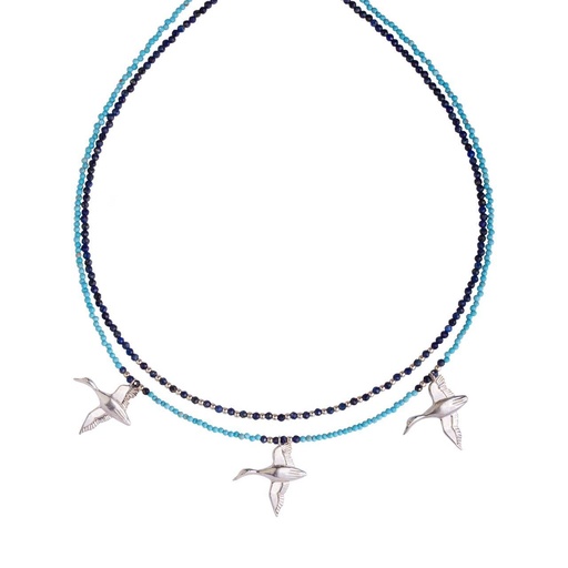 گردنبند قو تالاب انزلی